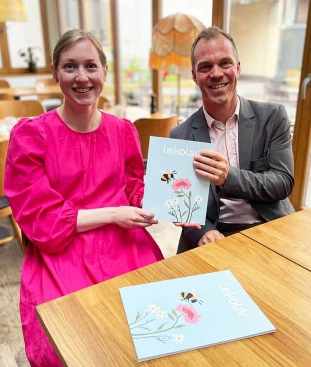 Hanna Bremander, Sustainability Specialist and Pierre Lennartsson, Sustainability Manager