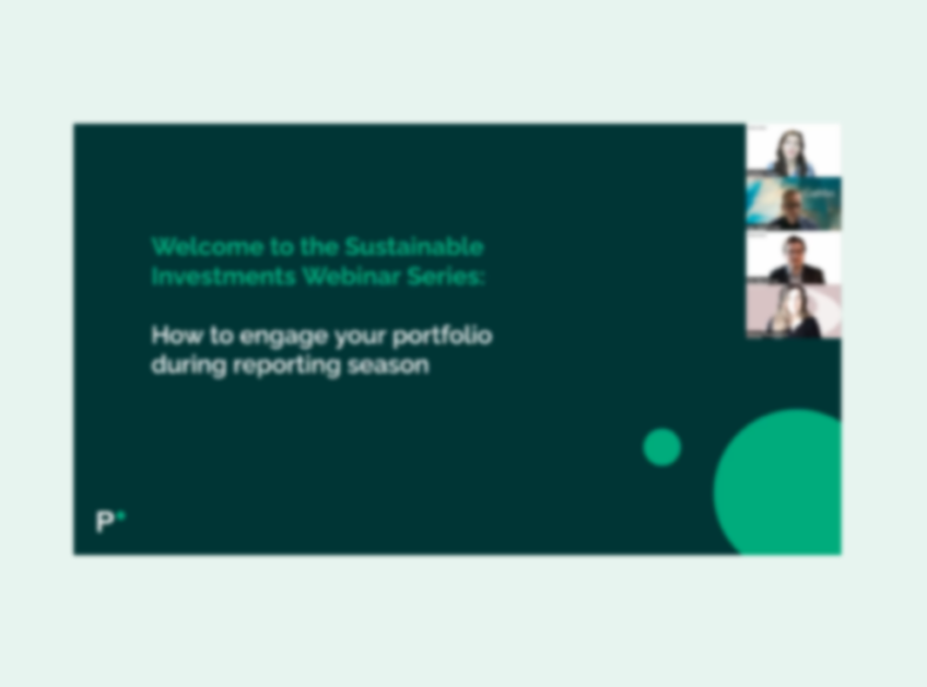 How to engage your portfolio during reporting season