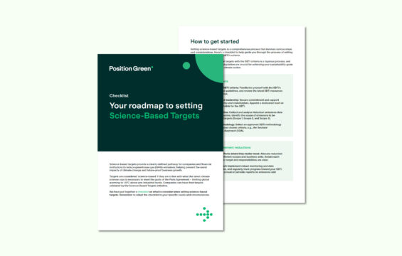 Roadmap to setting science-based targets