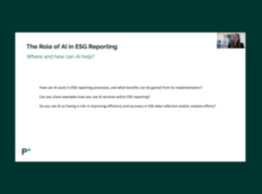 The Trust Factor – Leveraging AI to elevate ESG reporting