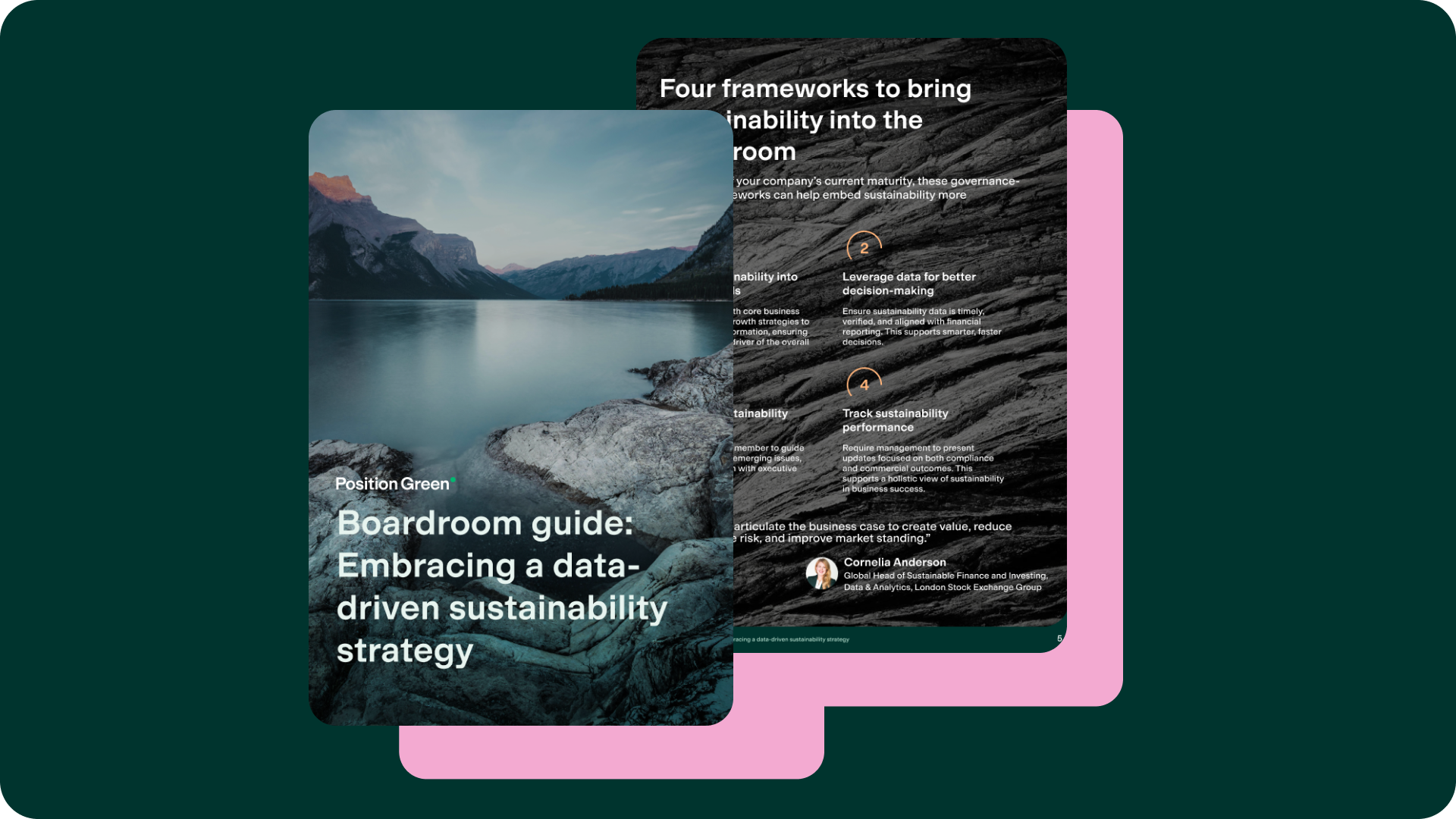 Boardroom guide: Embracing a data-driven sustainability strategy