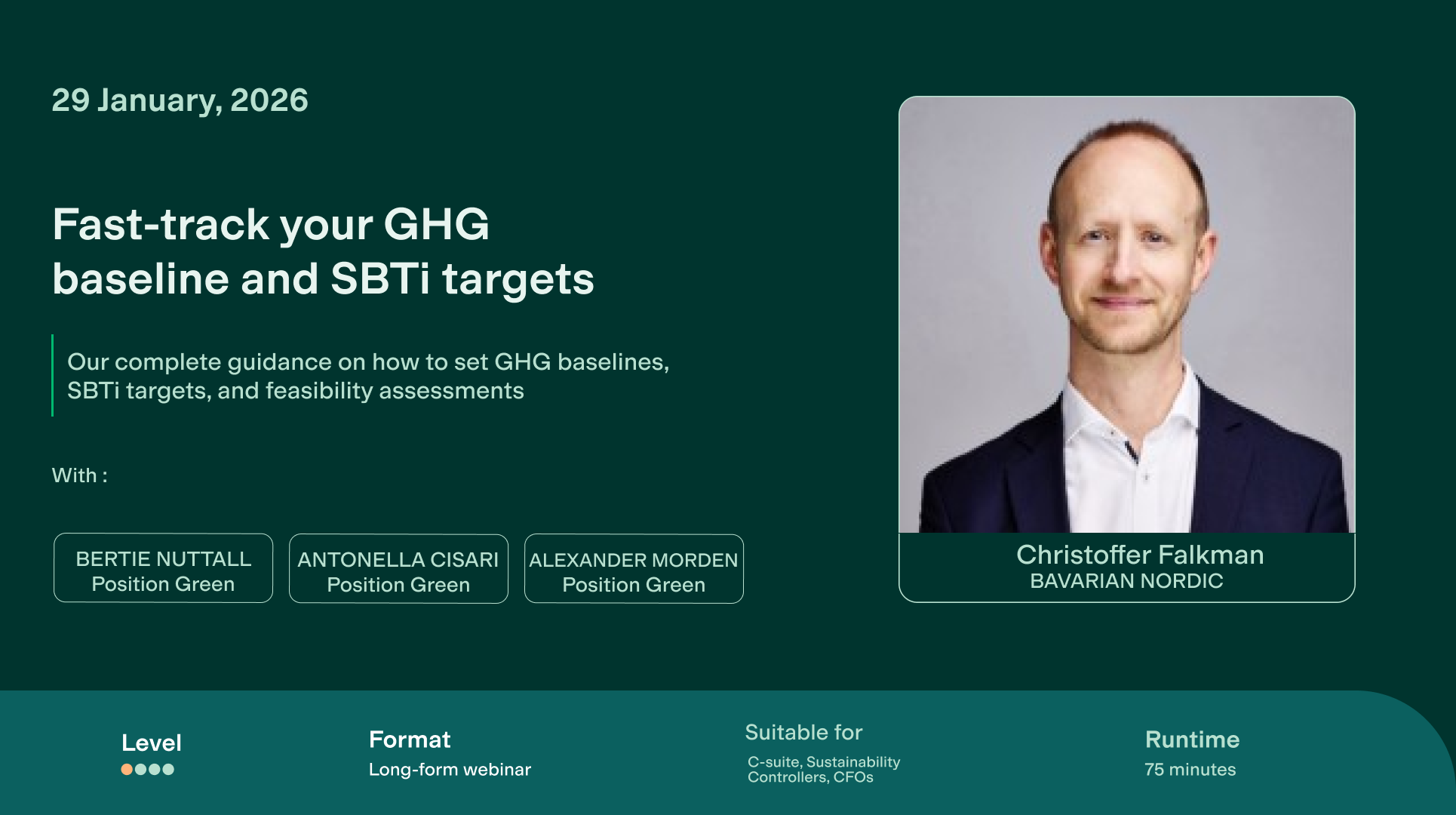 Live guidance on setting SBTi-aligned targets for pharmaceutical businesses