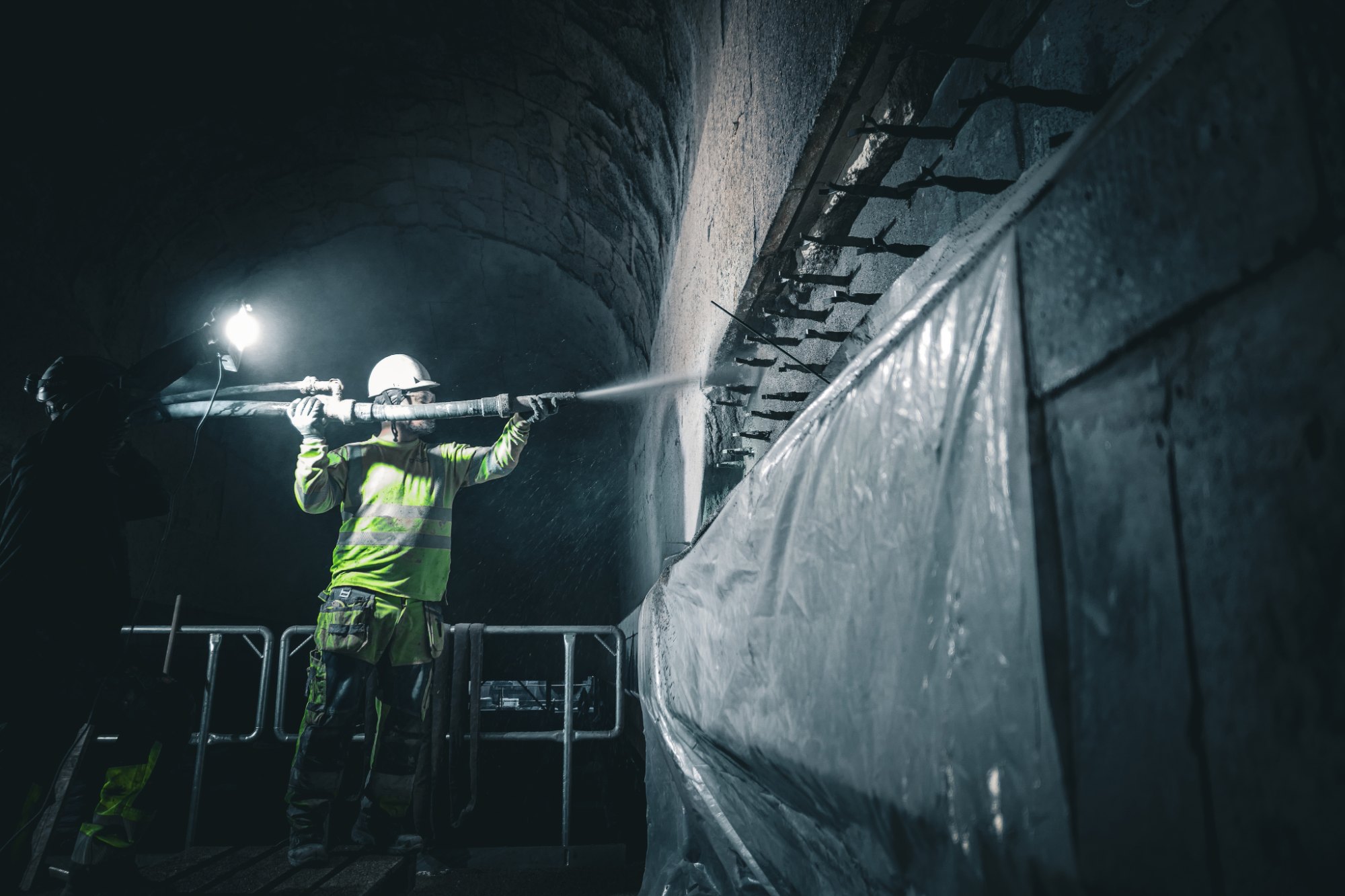Borgestad worker at an industrial site